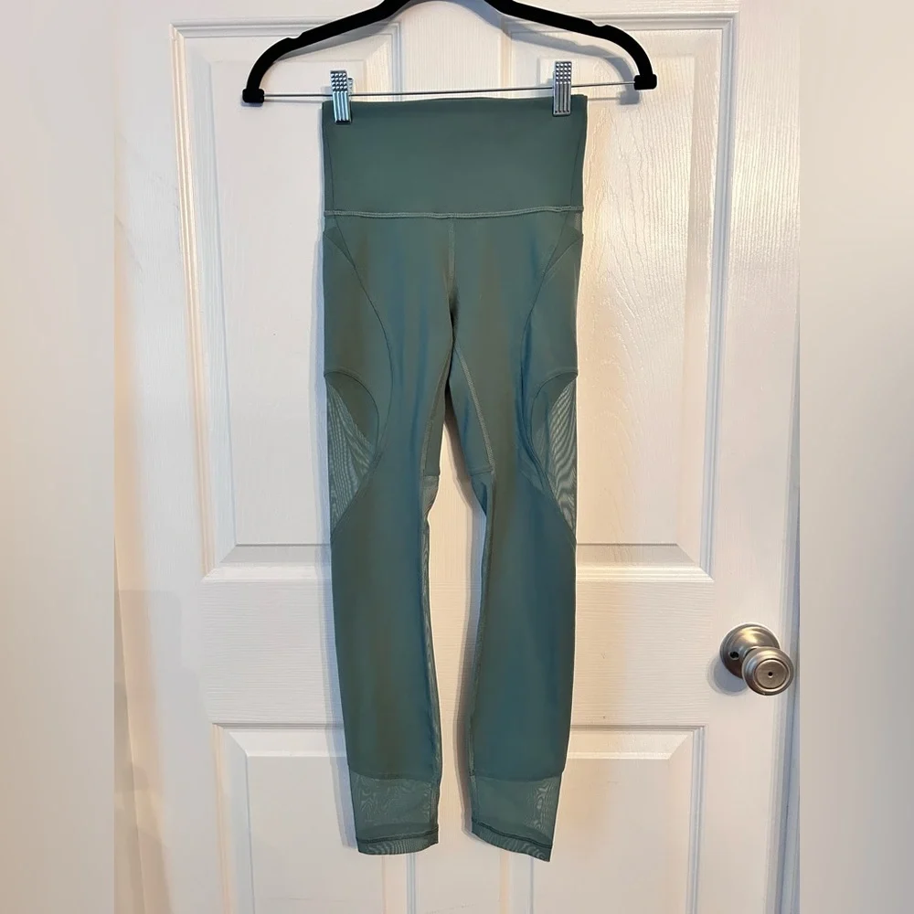 Lululemon Wunder Train Mesh Panel High-Rise Tight 25